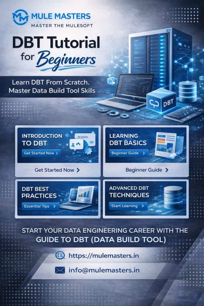 DBT Tutorial for Beginners